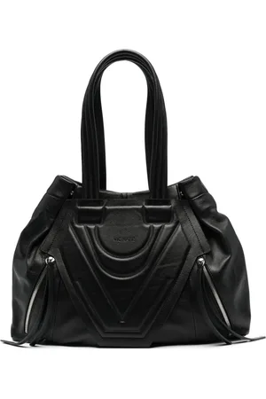 vic matiè Embossed-logo shoulder bag