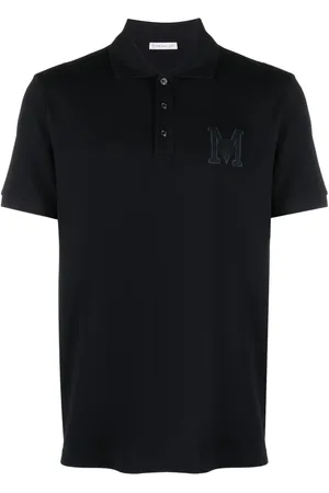 Moncler Logo-patch cotton polo shirt