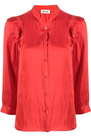 Zadig & Voltaire Ruffled-trim shirt