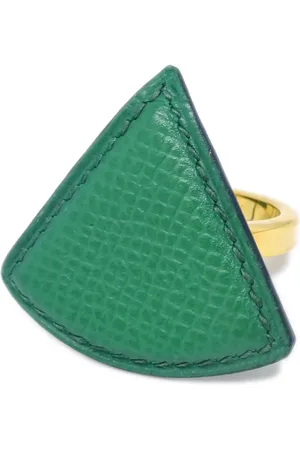 Hermès 1990-2000s triangle scarf ring