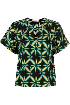 ULLA JOHNSON Rosie floral-print blouse