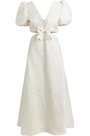 Markarian Patti brocade-effect midi dress