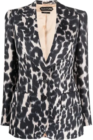 Tom Ford Leopard-print blazer