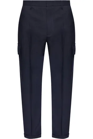 Paul Smith Slim-fit cargo wool trousers