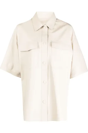 Halfboy Sheepskin short-sleeved shirt