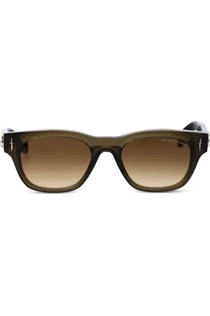 CUTLER & GROSS Rectangle-frame sunglasses