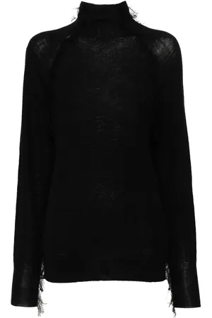 CHRISTIAN WIJNANTS Kivu frayed-detail jumper