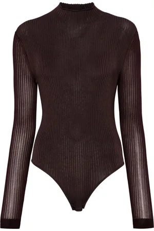 Fendi Fine-ribbed bodysuit