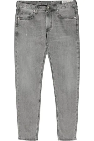 ELEVENTY Mid-rise tapered-leg jeans