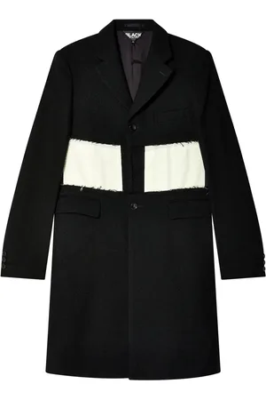 Comme des Garçons Frayed-edge coat