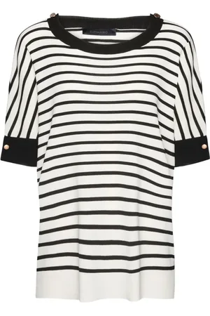 Elena Miro Striped T-shirt