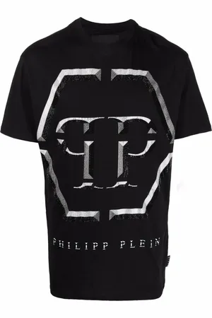 Philipp Plein Embellished-logo T-shirt