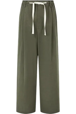 Studio Tomboy Pintuck-detail trousers