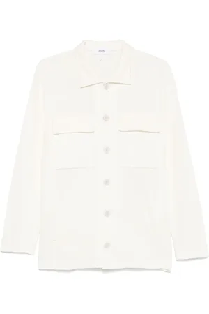 LARDINI Ribbed shirt jacket