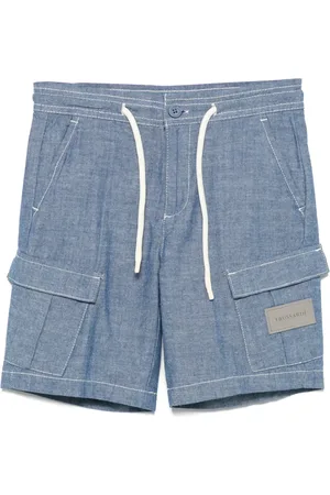 Trussardi Logo-patch shorts