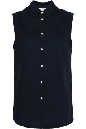 OFFICINE GENERALE Poplin organic-cotton shirt