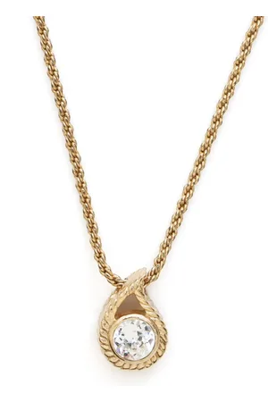 Dior 1990s-2000s rhinestone necklace