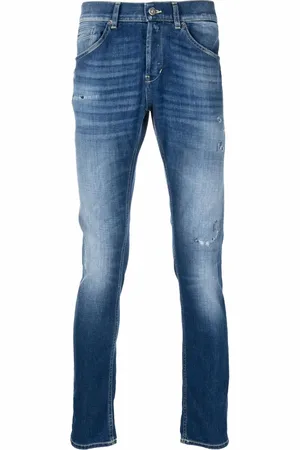 Dondup Stonewashed-finish jeans