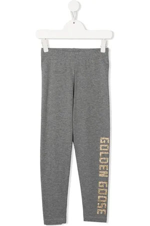 Golden Goose Glitter logo-print leggings