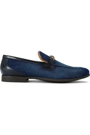 Kurt Geiger Alton denim slip-on loafers