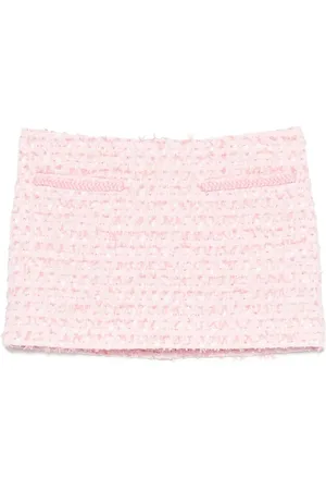 Rowen Rose Tweed mini skirt