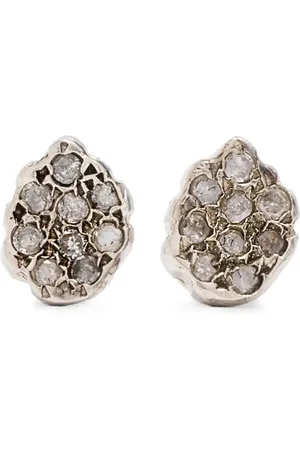 ROSA MARIA Sterling diamonds stud earrings