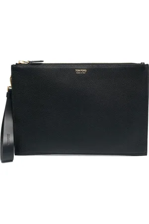 Tom Ford Logo-stamp clutch bag