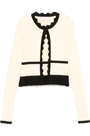 Elisabetta Franchi Contrasting-trim cardigan