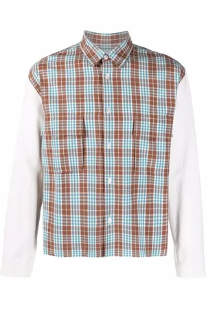 Comme des Garçons 1990s plaid check shirt