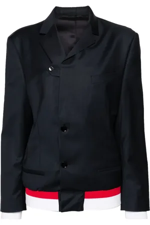 BETTTER X Fila notched-lapels bomber-blazer