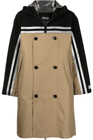 MOSTLY HEARD RARELY SEEN Block double-breasted trench coat