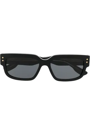 Gucci Rectangular-frame tinted sunglasses