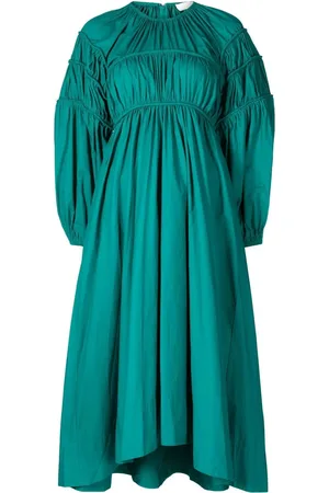 ULLA JOHNSON Viviana smocked dress