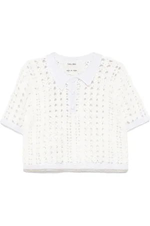 FORTE FORTE Knitted polo top
