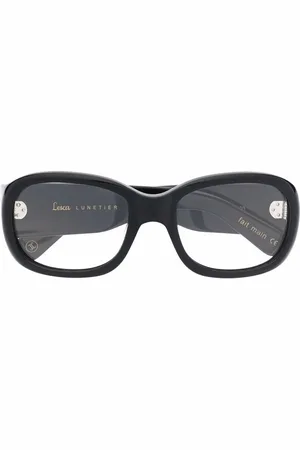 LESCA Oval-frame glasses