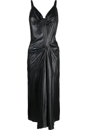 Maison Margiela Moiré-effect midi dress