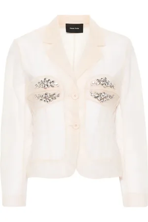 Simone Rocha Crystal-embellished shirt