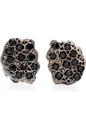 ROSA MARIA Sterling diamonds stud earrings