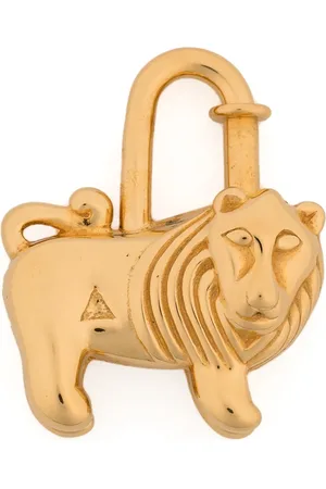Hermès 1997 lion Cadena lock charm