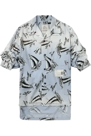 Maison Mihara Yasuhiro Graphic-print shirt