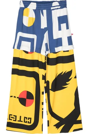 WALTER VAN BEIRENDONCK Dawleetoo all-over graphic-print trousers