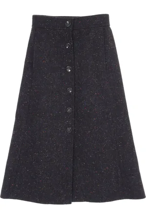 Chloé 2010s button-down skirt