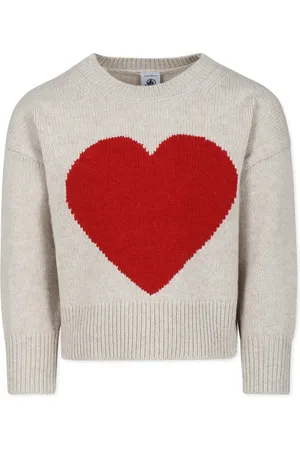 Petit Bateau Heart jumper