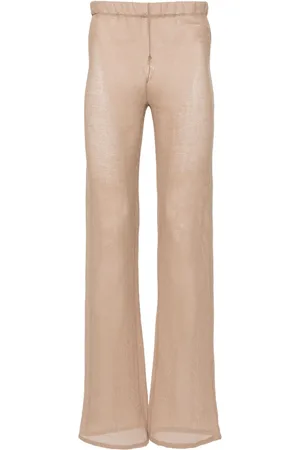 Ludovic De Saint Sernin Mermaid cotton-blend trousers