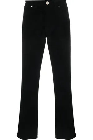 Bally Logo-patch mid-rise straight-leg jeans