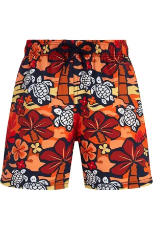 Vilebrequin Monoi Turtles Stretch swim shorts