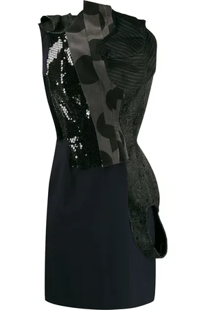 Comme des Garçons 2009 deconstructed patchwork dress