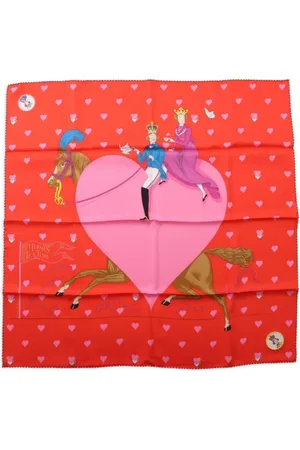 Hermès 2010s Tea Time Medaillons scarf