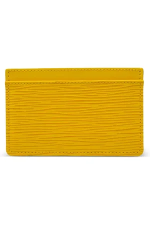 LOUIS VUITTON 2021 Épi-leather card holder