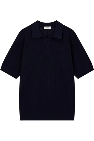 Studio Tomboy Ribbed polo top